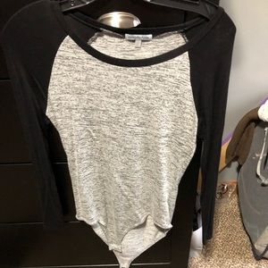 plain longsleeve bodysuit